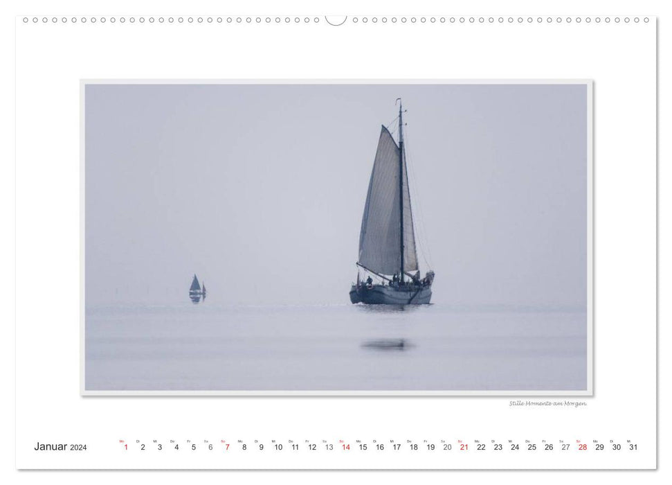 Emotional moments: Texel - island in the Wadden Sea. (CALVENDO Premium Wall Calendar 2024) 