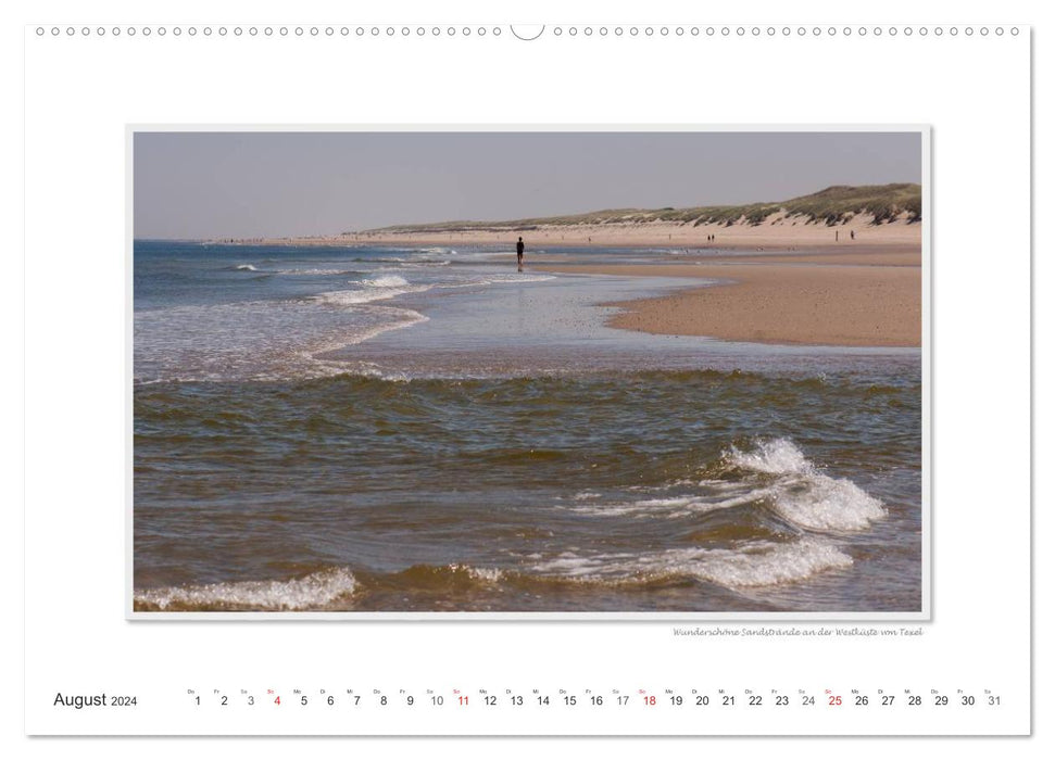Emotionale Momente: Texel - Insel im Wattenmeer. (CALVENDO Premium Wandkalender 2024)