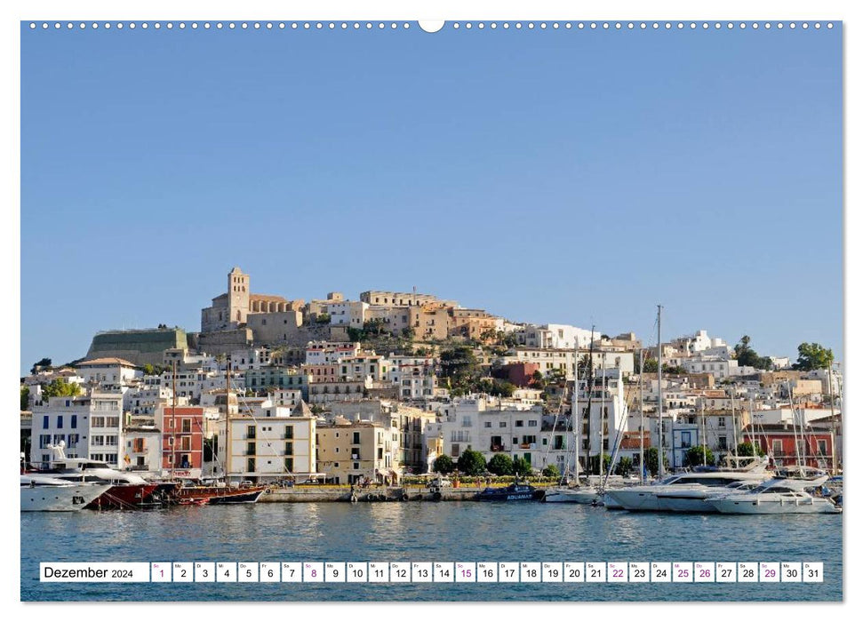 Ibiza und Formentera (CALVENDO Premium Wandkalender 2024)