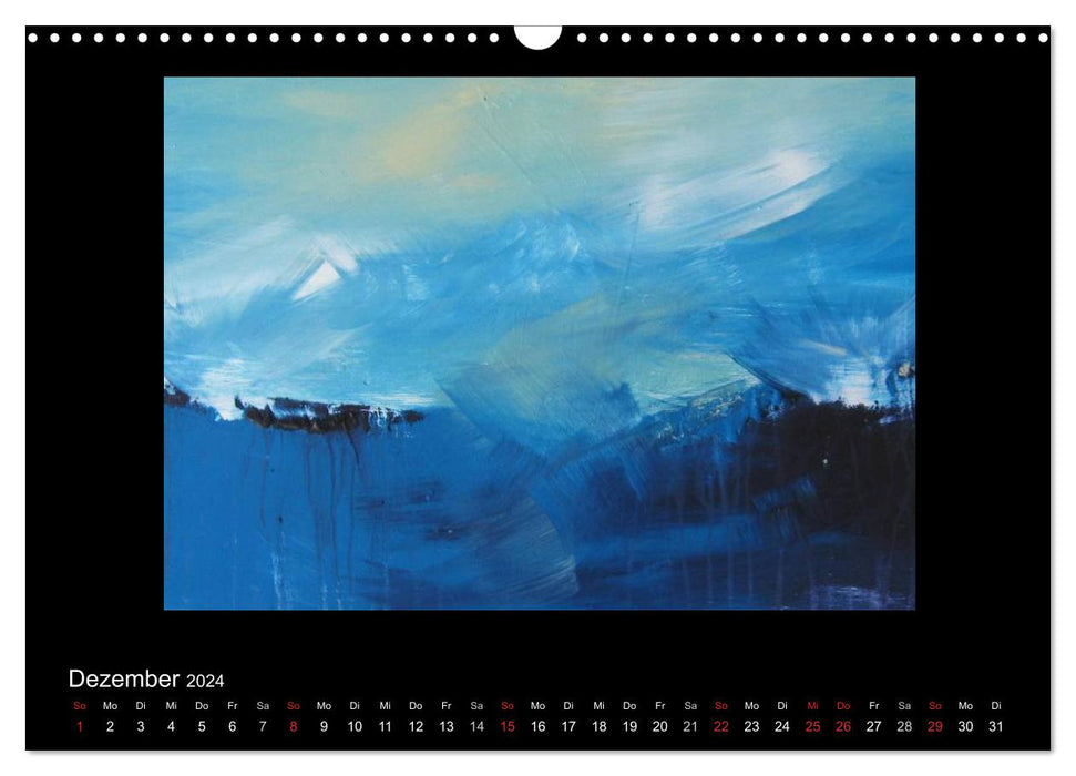 Kunstkalender von Michaela Nagel (CALVENDO Wandkalender 2024)