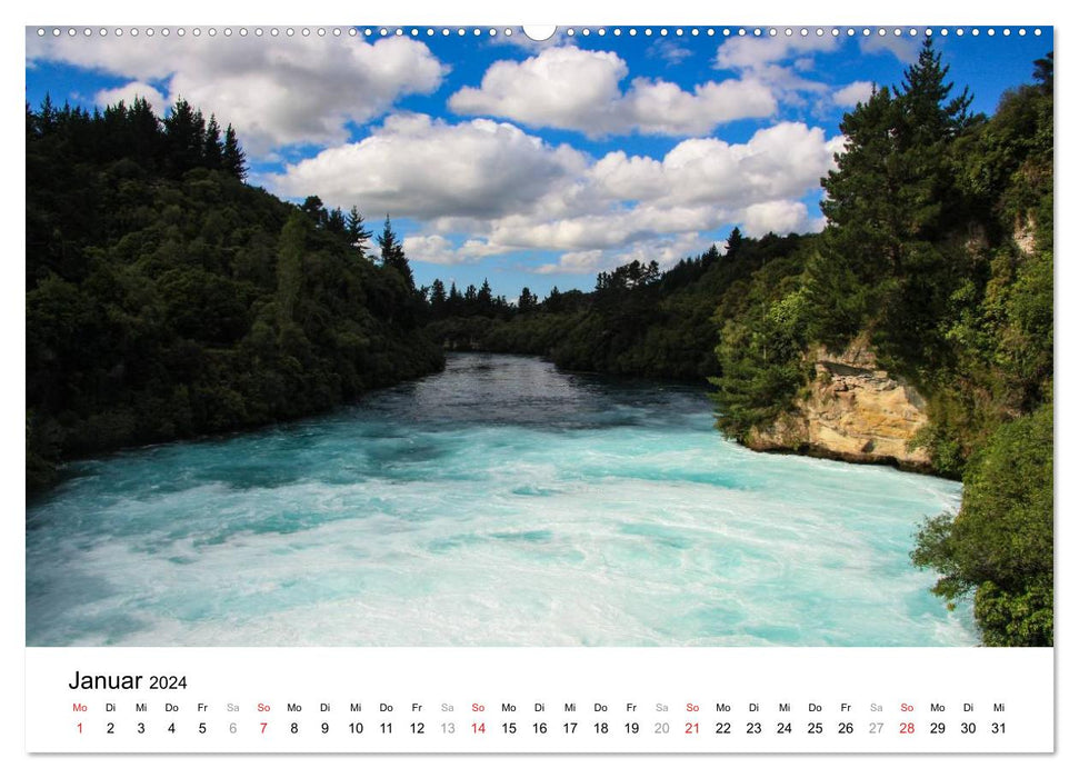 Traumhaftes Neuseeland (CALVENDO Premium Wandkalender 2024)