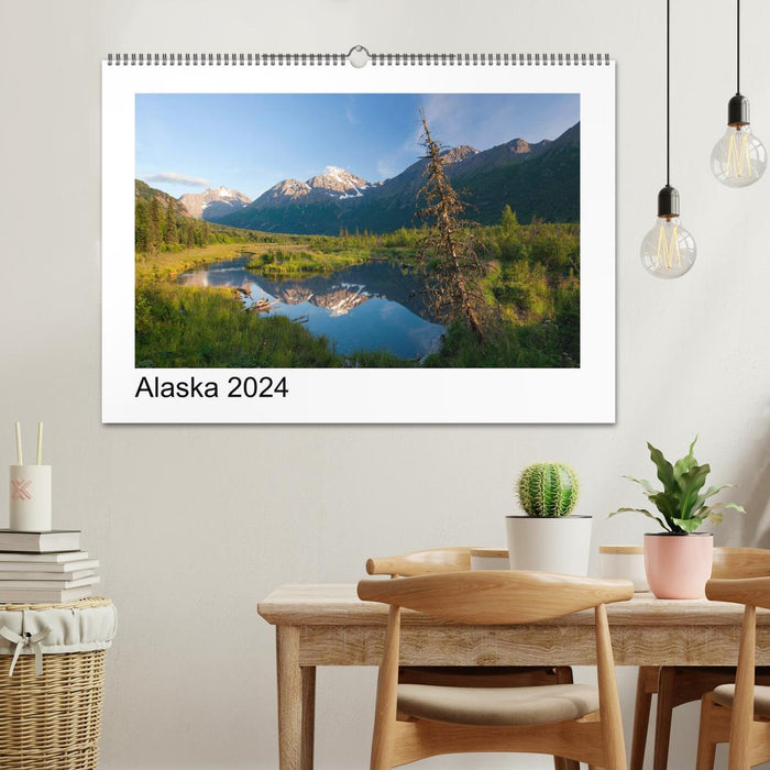 Alaska 2024 (CALVENDO wall calendar 2024) 