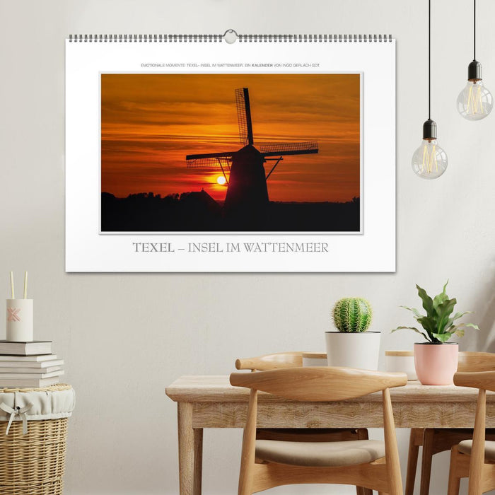Emotional moments: Texel - island in the Wadden Sea. (CALVENDO wall calendar 2024) 