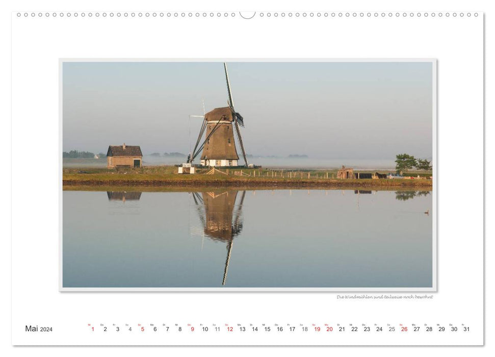 Moments d'émotion : Texel - île de la mer des Wadden. (Calendrier mural CALVENDO 2024) 