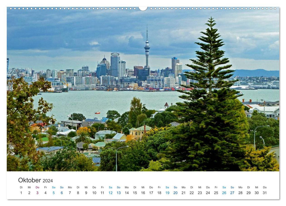 Diversité Nouvelle-Zélande (Calvendo Premium Wall Calendar 2024) 