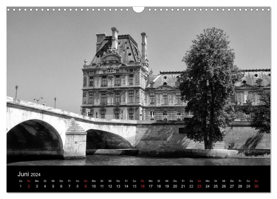 Metropole Paris (CALVENDO Wandkalender 2024)