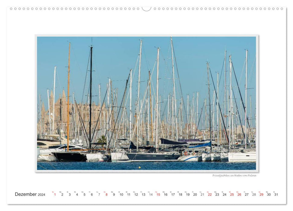 Emotionale Momente: Palma de Mallorca (CALVENDO Wandkalender 2024)