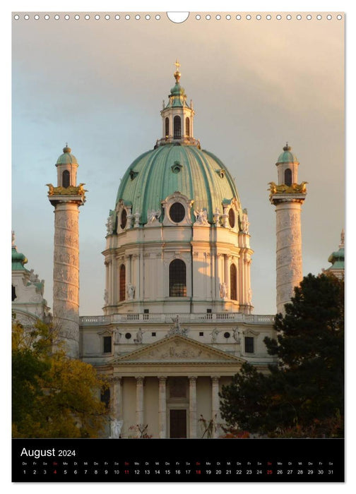 Metropole Wien (CALVENDO Wandkalender 2024)