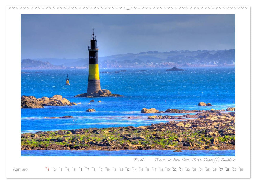 Longing Brittany - Breizh (CALVENDO wall calendar 2024) 
