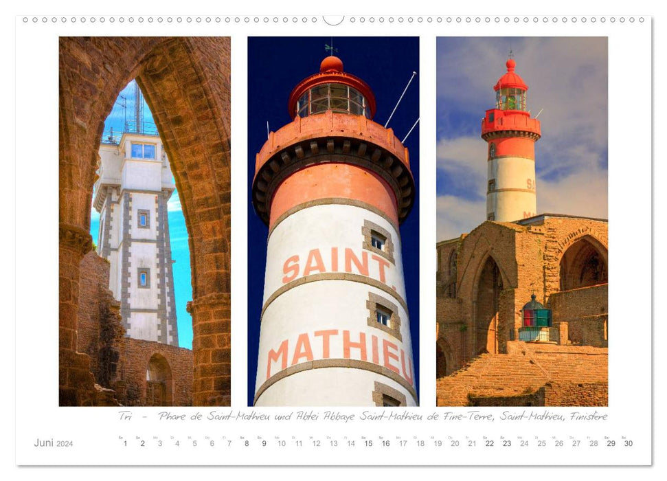 Longing Brittany - Breizh (CALVENDO wall calendar 2024) 