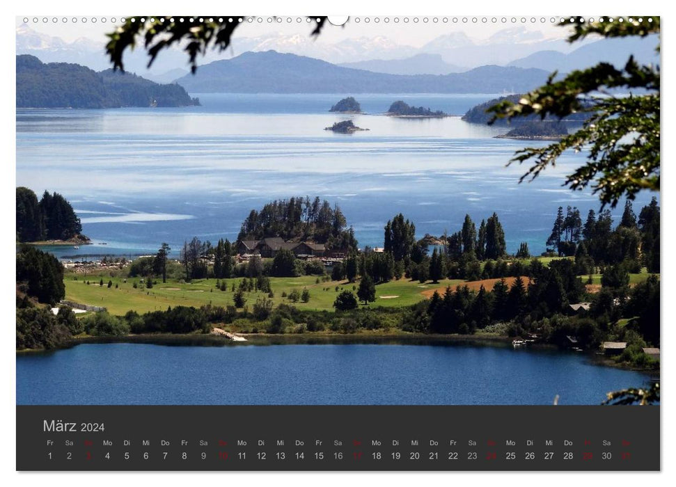 From Iguazú to Ushuaia - from the rainforest to Tierra del Fuego (CALVENDO wall calendar 2024) 