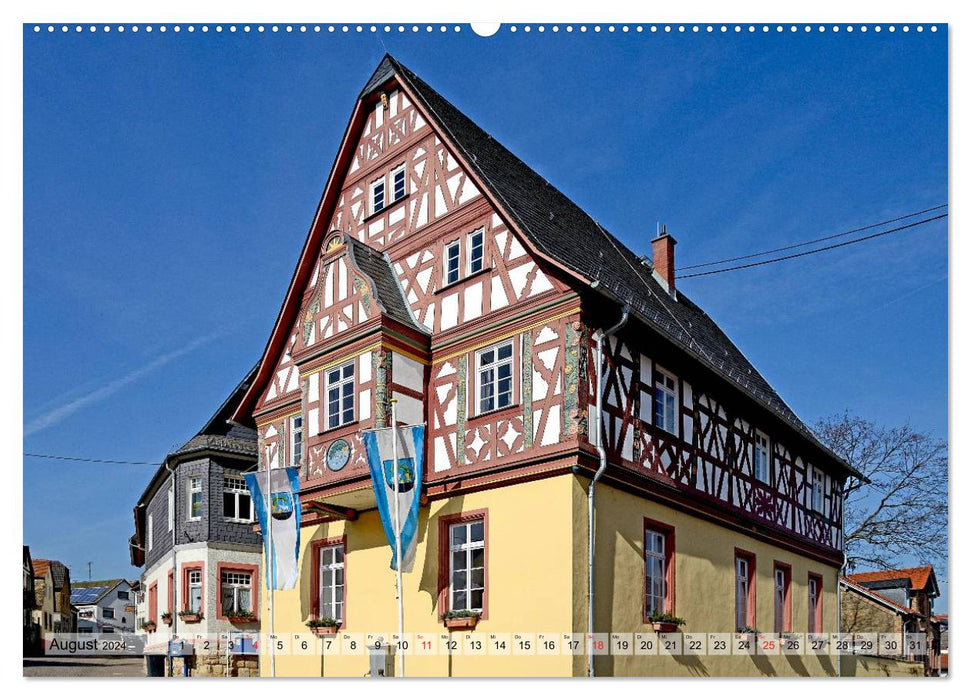 Bodenheim - Wohlfühlen zwischen Weinbergen (CALVENDO Premium Wandkalender 2024)