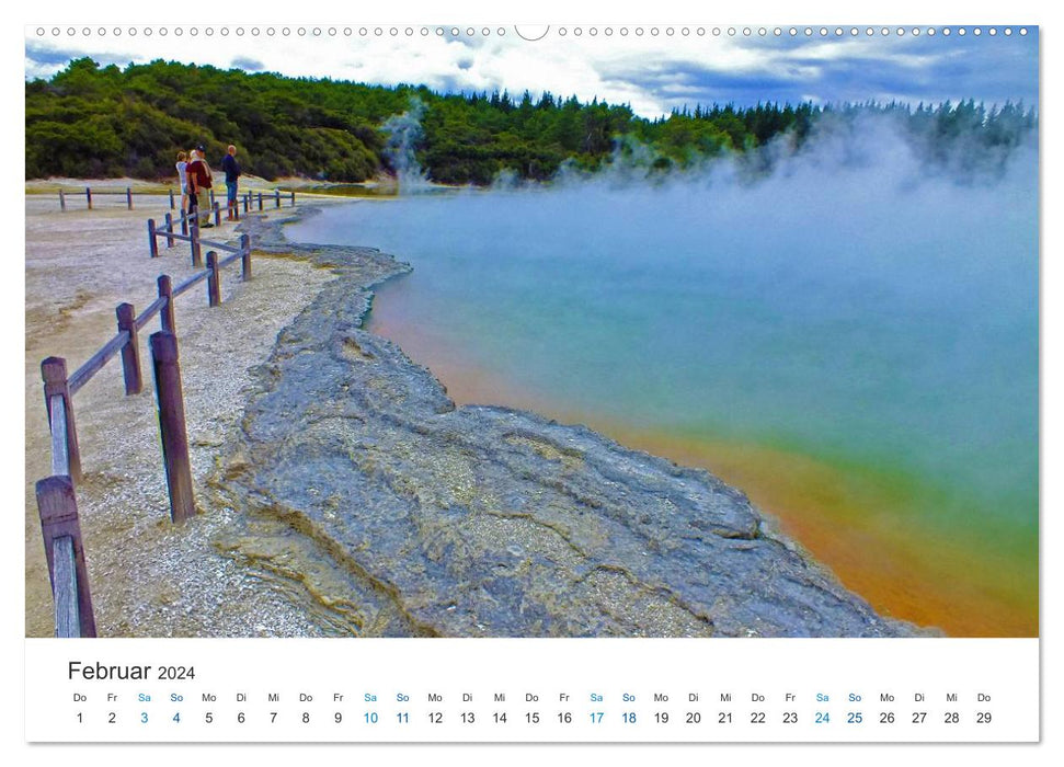 Diversité Nouvelle-Zélande (Calendrier mural CALVENDO 2024) 