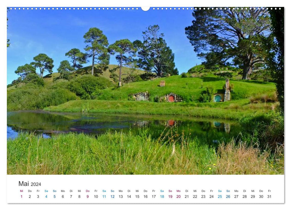 Diversity New Zealand (CALVENDO wall calendar 2024) 