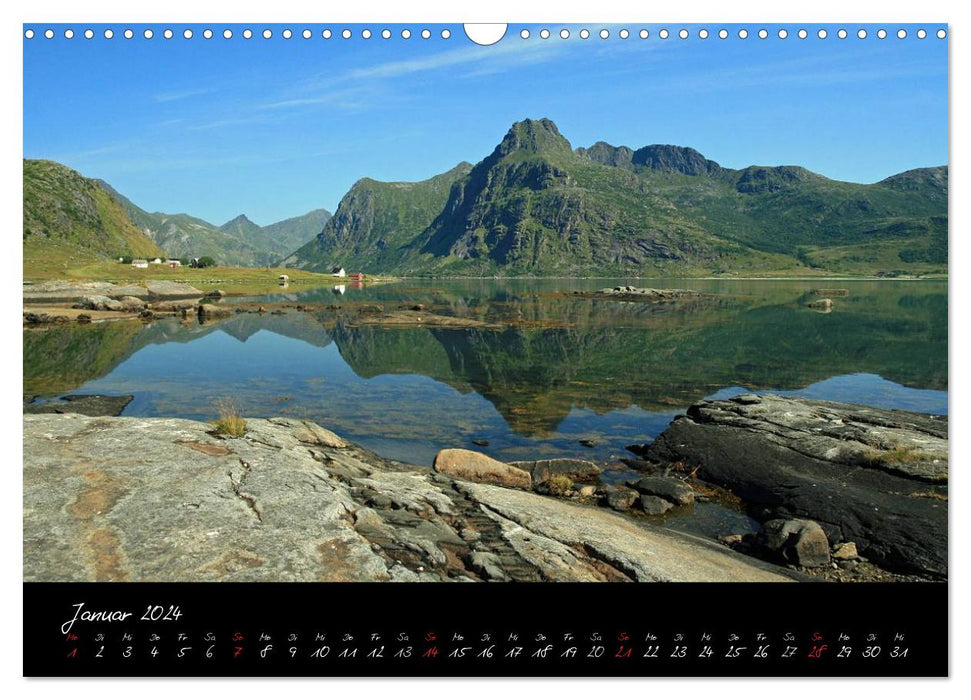 Voyage en Norvège 2024 (calendrier mural CALVENDO 2024) 