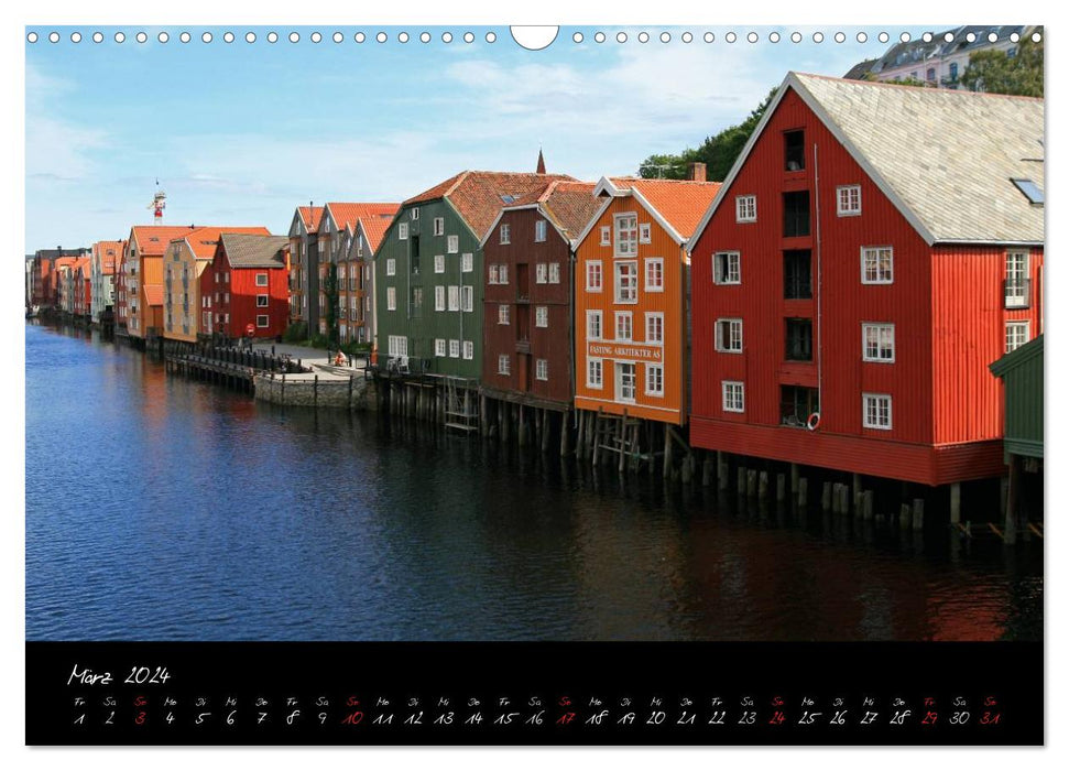 Voyage en Norvège 2024 (calendrier mural CALVENDO 2024) 