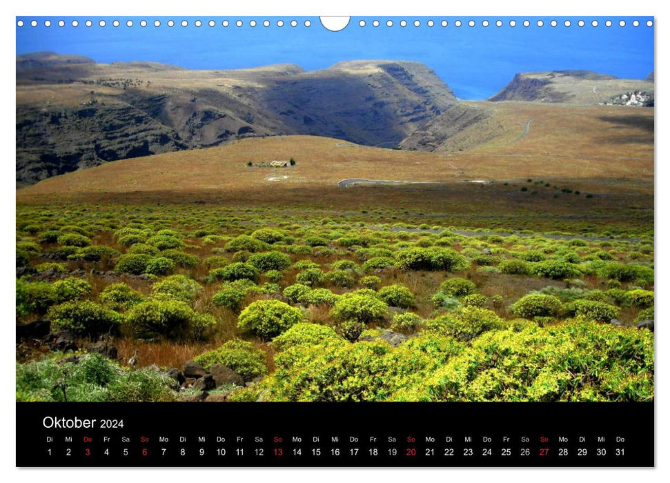 La Gomera (Calendrier mural CALVENDO 2024) 