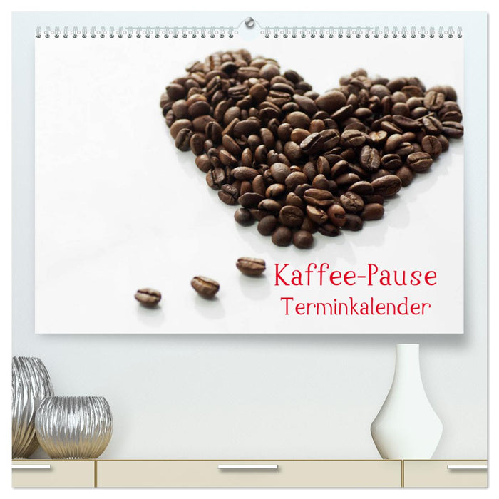 Calendrier des rendez-vous pause café (Calendrier mural CALVENDO Premium 2024) 