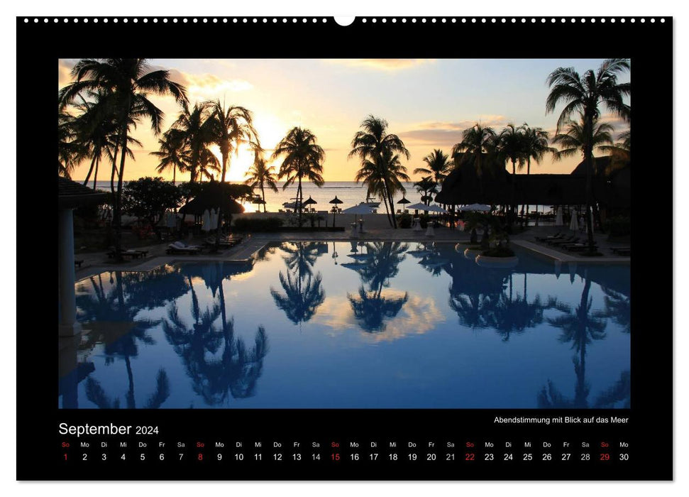 Mauritius - fantastic and unforgettable (CALVENDO wall calendar 2024) 