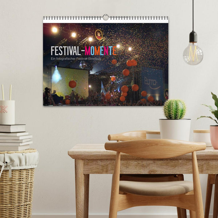 Moments de festival (calendrier mural CALVENDO 2024) 