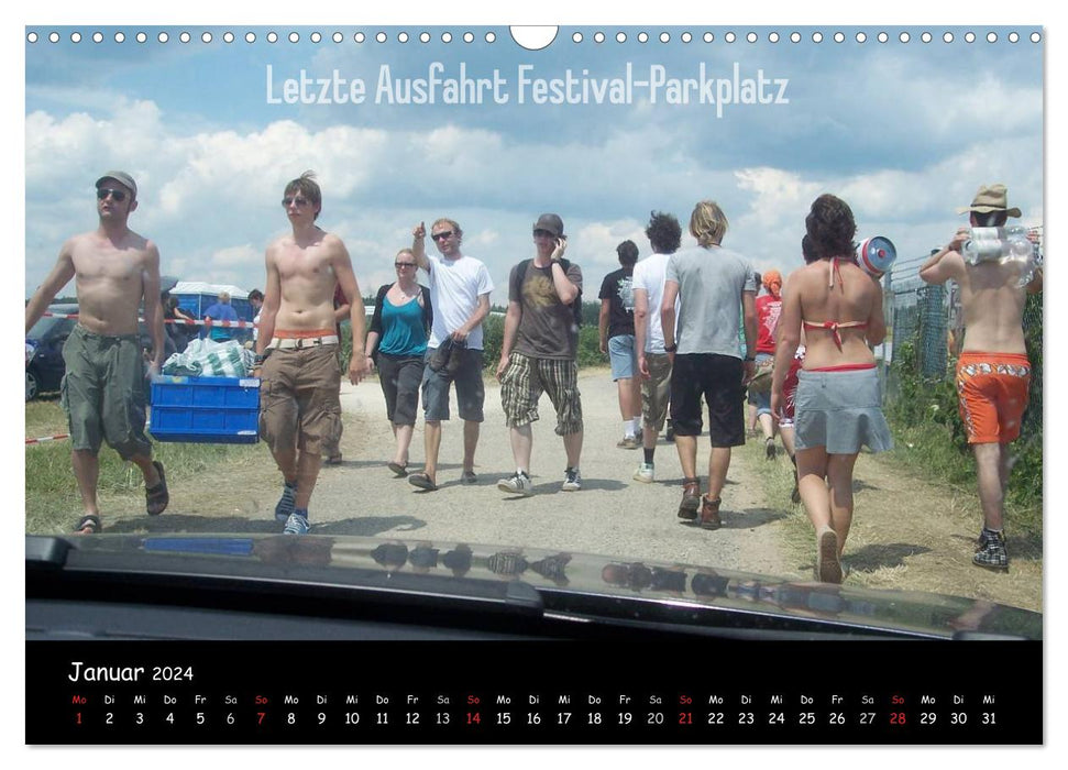 Festival moments (CALVENDO wall calendar 2024) 
