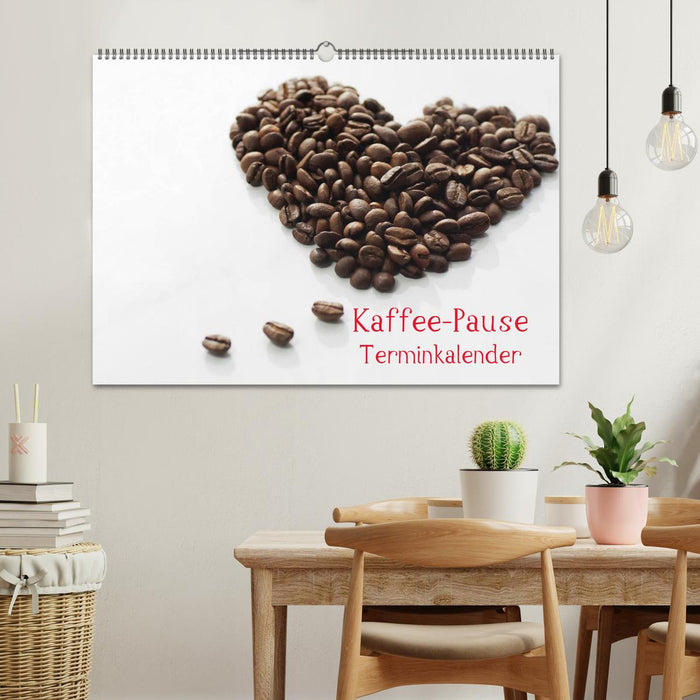 Calendrier des rendez-vous pause café (calendrier mural CALVENDO 2024) 