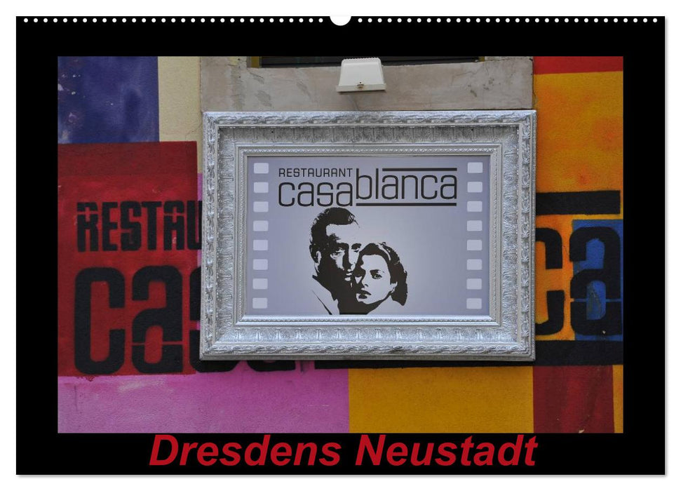Dresden's Neustadt (CALVENDO wall calendar 2024) 