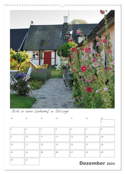 Gärten in Schweden (CALVENDO Wandkalender 2024)