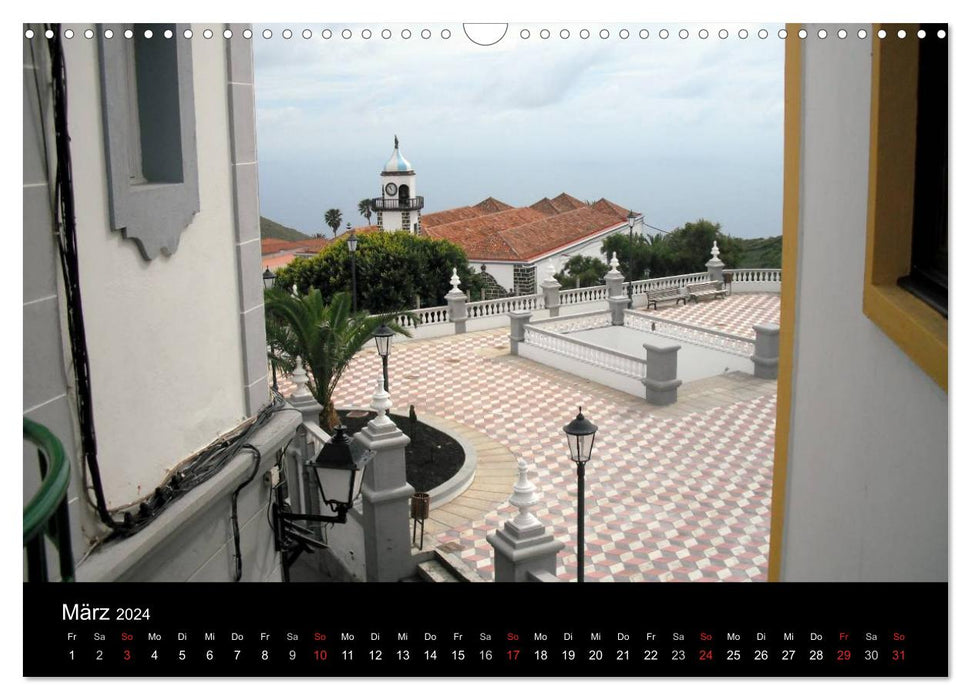 El Hierro Island - Pearl of the Canary Islands (CALVENDO wall calendar 2024) 