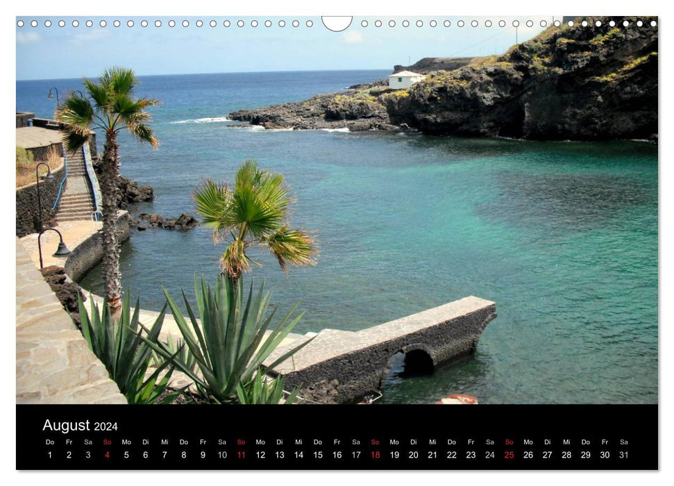 Île El Hierro - Perle des Îles Canaries (Calendrier mural CALVENDO 2024) 