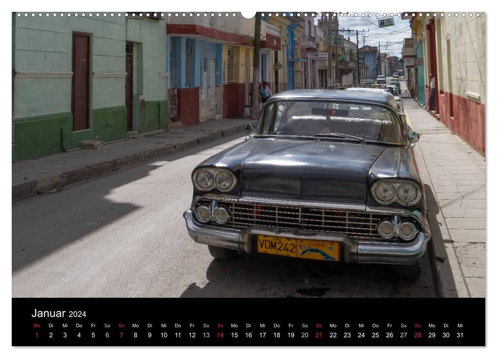 Cuba Cars (Calendrier mural CALVENDO 2024) 