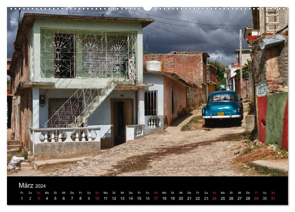 Cuba Cars (CALVENDO Wandkalender 2024)
