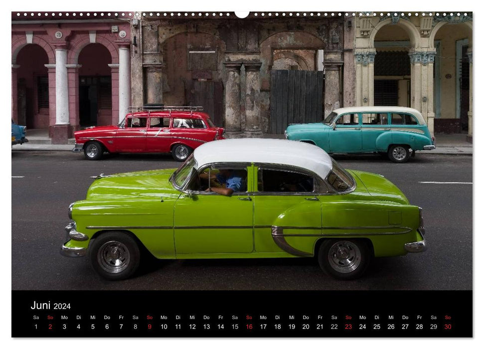 Cuba Cars (Calendrier mural CALVENDO 2024) 