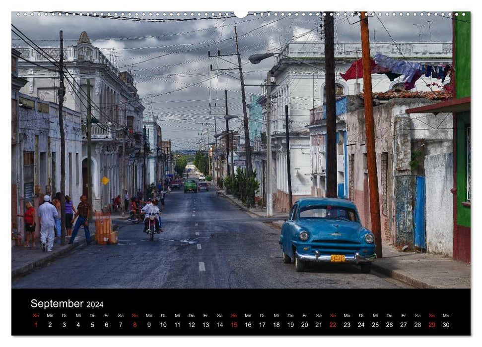 Cuba Cars (CALVENDO Wandkalender 2024)