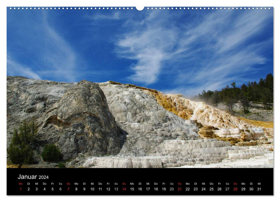 Wyoming! (CALVENDO Premium Wall Calendar 2024) 