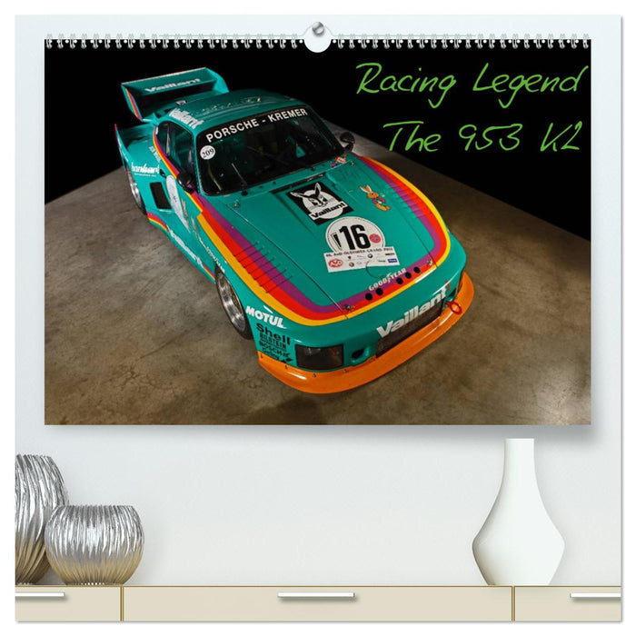 Légende de la course : La Porsche 635 K2 (Calendrier mural CALVENDO Premium 2024) 