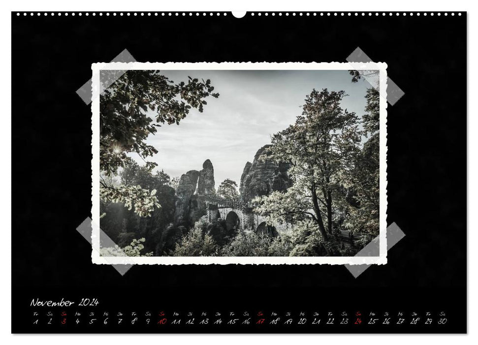 Saxon Switzerland (CALVENDO Premium Wall Calendar 2024) 
