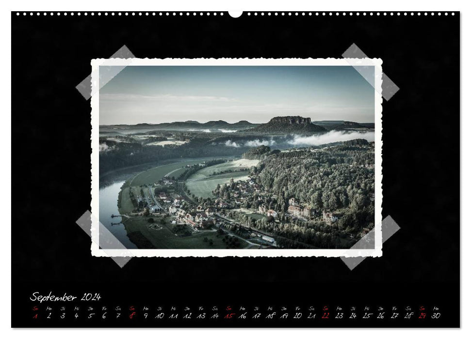 Saxon Switzerland (CALVENDO Premium Wall Calendar 2024) 