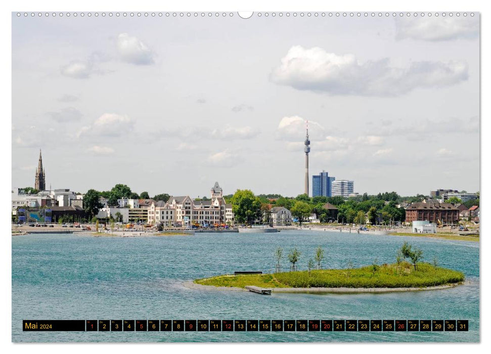 Dortmund - modern metropolis in the Ruhr area (CALVENDO Premium Wall Calendar 2024) 
