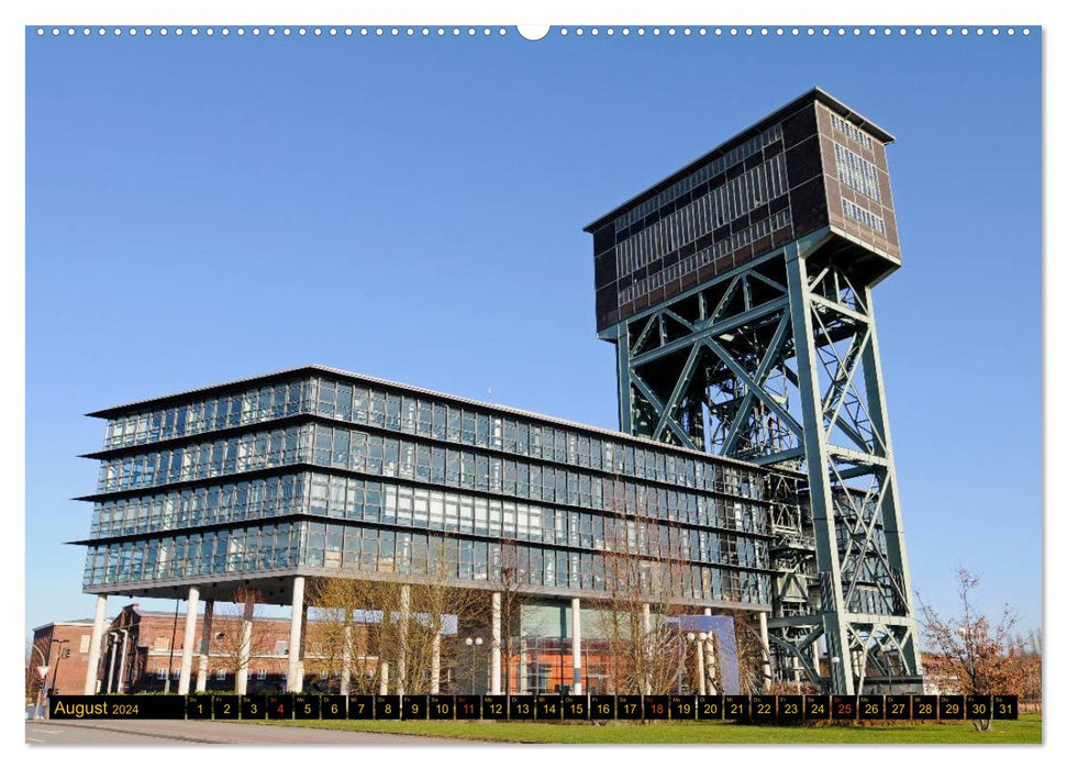 Dortmund - modern metropolis in the Ruhr area (CALVENDO Premium Wall Calendar 2024) 