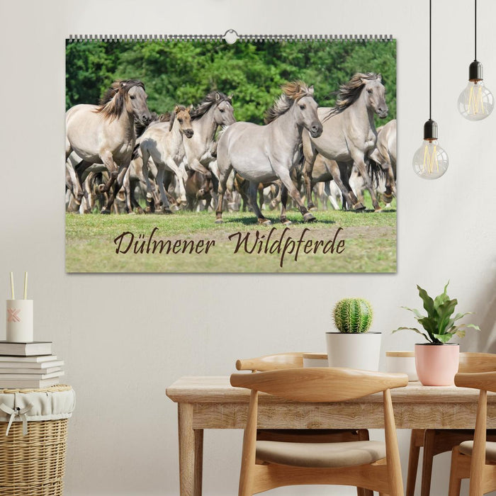 Dülmen wild horses (CALVENDO wall calendar 2024) 