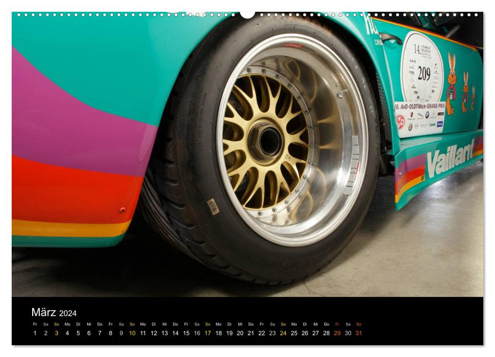 Racing Legend: The Porsche 635 K2 (CALVENDO Wandkalender 2024)
