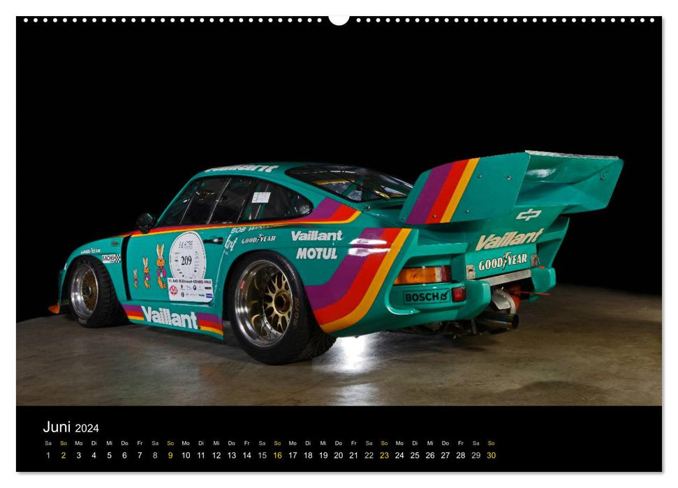 Légende de la course : La Porsche 635 K2 (calendrier mural CALVENDO 2024) 