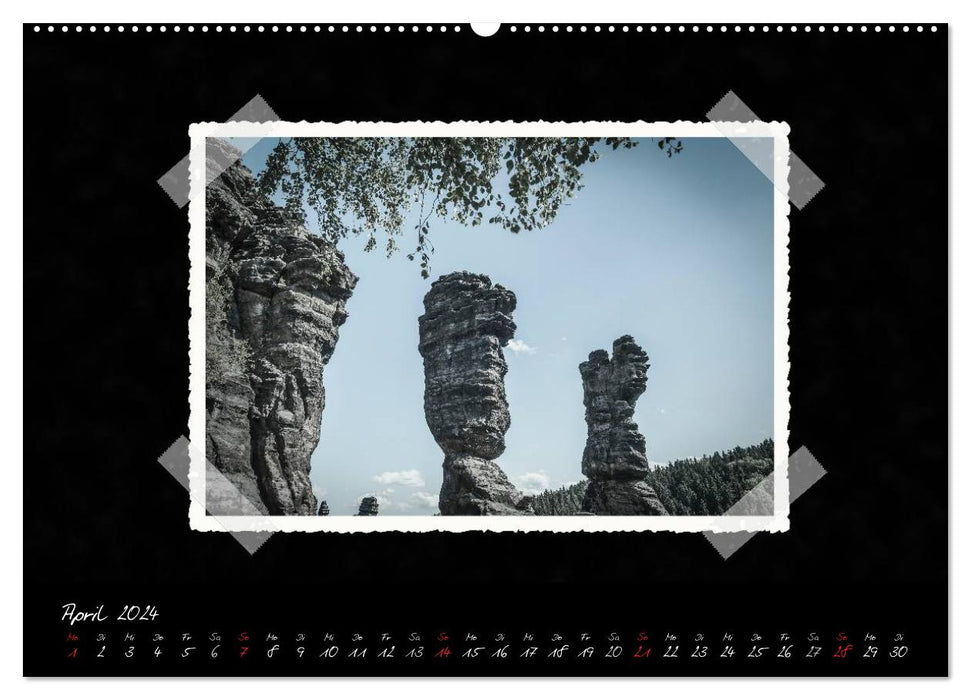 Saxon Switzerland (CALVENDO wall calendar 2024) 