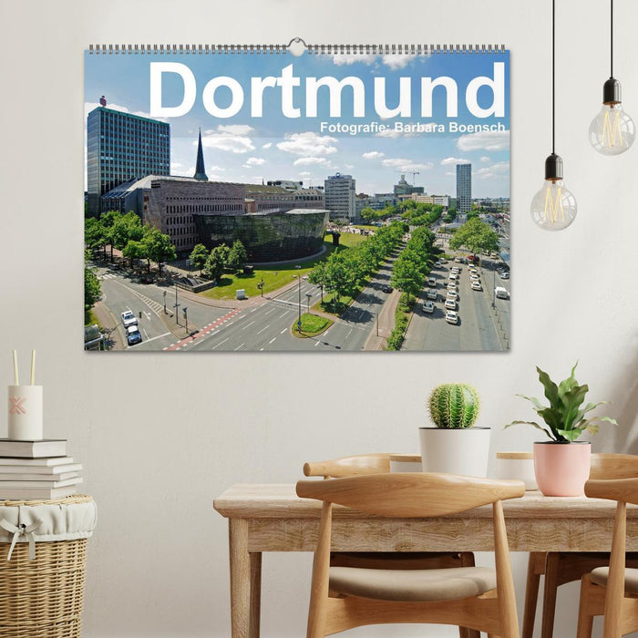Dortmund - métropole moderne de la Ruhr (calendrier mural CALVENDO 2024) 
