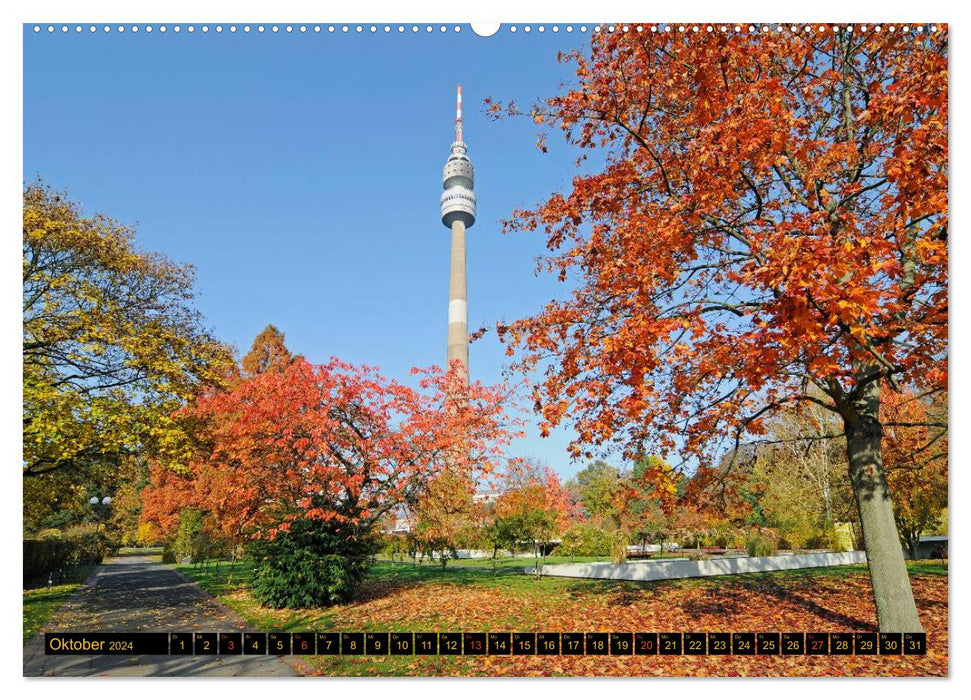 Dortmund - moderne Metropole im Ruhrgebiet (CALVENDO Wandkalender 2024)