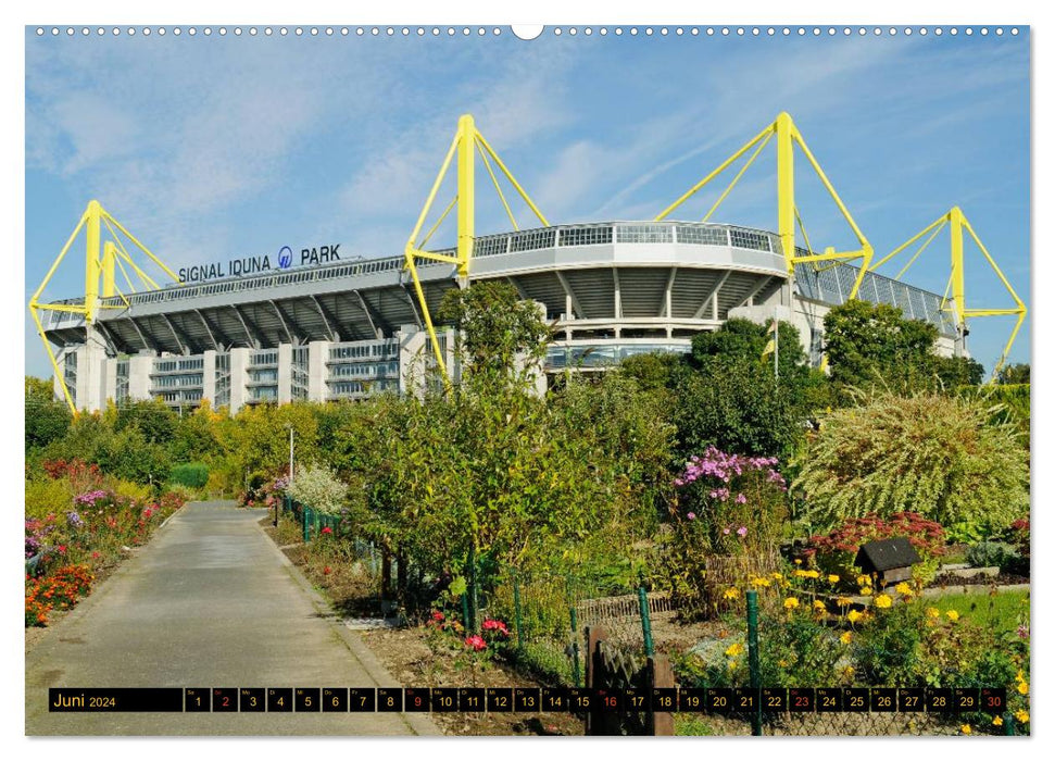 Dortmund - moderne Metropole im Ruhrgebiet (CALVENDO Wandkalender 2024)