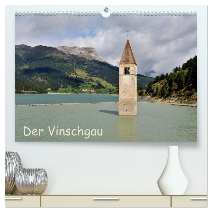 Der Vinschgau (CALVENDO Premium Wandkalender 2024)