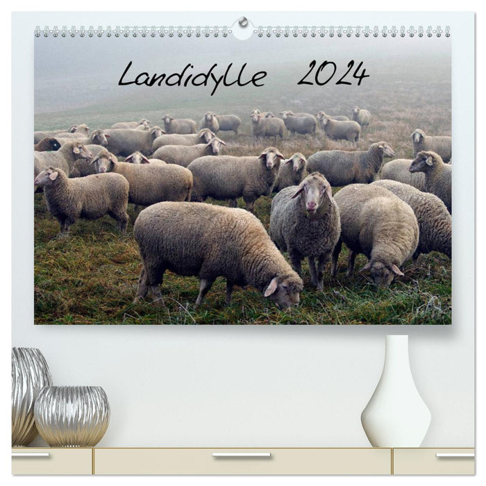 Landidylle 2024 (CALVENDO Premium Wandkalender 2024)