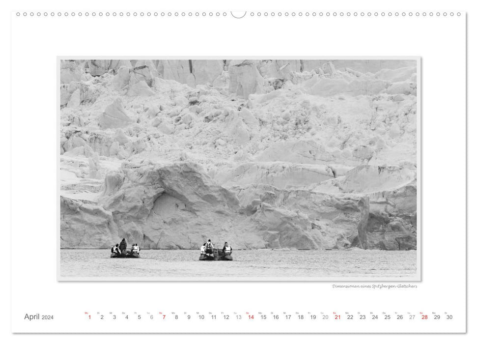 Spitzbergen Svalbard (CALVENDO Premium Wandkalender 2024)